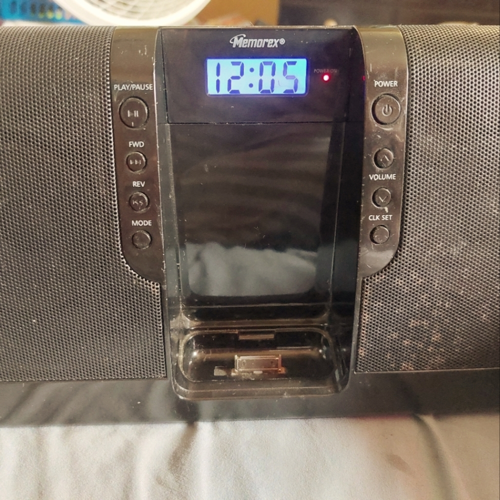 It's an iPad speaker player